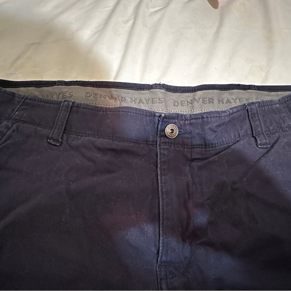 Navy Blue Cargo pant - Picture 3 of 4